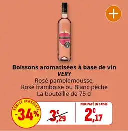 Coccinelle Supermarché Boissons aromatisées à base de vin very offre