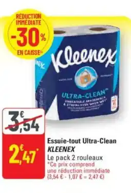 G20 KLEENEX Essuie-tout Ultra-Clean offre