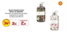 Savon liquide mains baylis & harding