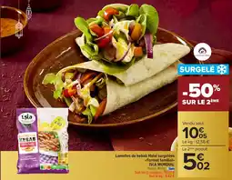 Carrefour Market Lamelles de kebab halal surgelées format familial isla mondial offre