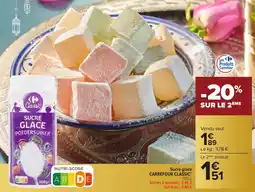 Carrefour Market Sucre glace carrefour classic offre