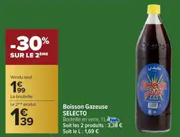 Carrefour Market Boisson gazeuse selecto offre