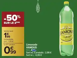 Carrefour Market Limonade hamoud offre