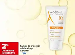 Carrefour maPara parapharmacie Gamme de protection solaire visage a-derma offre