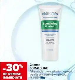 Carrefour maPara parapharmacie Gamme somatoline offre
