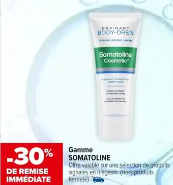 Carrefour maPara parapharmacie Gamme somatoline offre