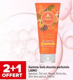 Carrefour maPara parapharmacie Gamme gels douche parfumés laino offre