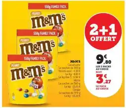 M&M's Peanut 550g Family Pack