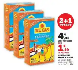Super U COUSCOUS MOYEN REGIA offre