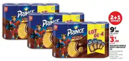 Super U BISCUITS PRINCE GOUT CHOCOLAT LU offre