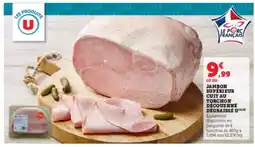 Super U Jambon Supérieur Cuit au Torchon Découenné Dégraissé offre