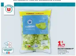 Super U Salade Iceberg U offre