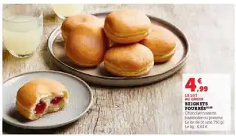 Super U Beignets Fourrés offre