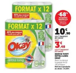 Super U ESSUIE-TOUT EXTRA LONG OKAY offre