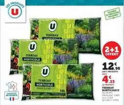 Super U TERREAU HORTICOLE U offre