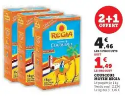 Hyper U COUSCOUS MOYEN REGIA offre