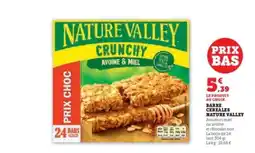 Hyper U Barre Céréales Nature Valley offre