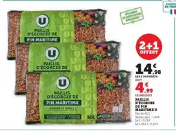 Hyper U Paillis d'écorces de pin maritime U offre
