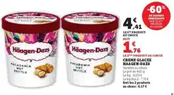 Hyper U Crème Glacée Häagen-Dazs offre