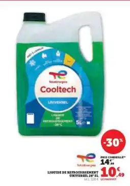Hyper U LIQUIDE DE REFROIDISSEMENT UNIVERSEL -26°C 5L offre