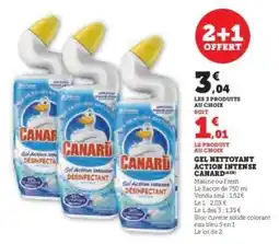 Hyper U Gel Nettoyant Action Intense Canard offre