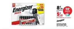 Hyper U LOT DE 16 PILES ALCALINES MAX offre