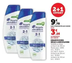 Hyper U Shampooing Head & Shoulders offre