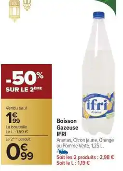 Carrefour Market Boisson Gazeuse IFRI offre