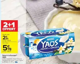 Carrefour Yaourt à la Grecque YAOS offre