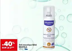 Carrefour maPara parapharmacie Anti-moustique bébé mustela offre