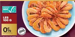 Carrefour Crevettes ASC offre