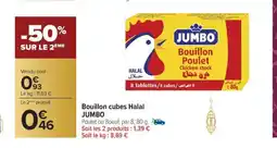 Carrefour Bouillon cubes Halal JUMBO offre