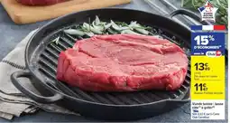 Carrefour Viande bovine : basse côte** à griller offre