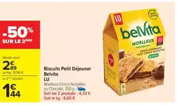 Carrefour BISCUITS PETIT DÉJEUNER BELVITA offre