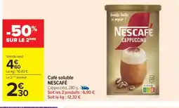 Carrefour Café Soluble Nescafé offre