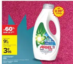 Carrefour ARIEL Lessive liquide offre