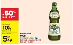 Carrefour Huile D'olive Puget offre