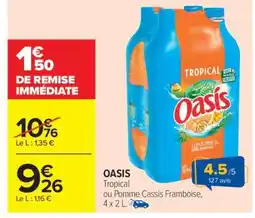 Carrefour OASIS offre