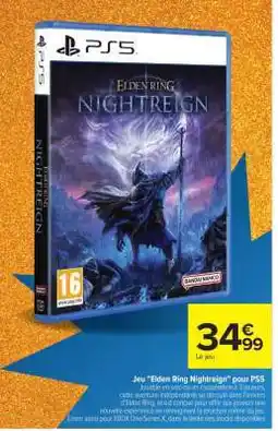 Carrefour Jeu 'Elden Ring Nightreign' pour PS5 offre