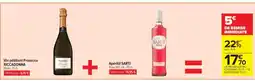 Carrefour Vin pétillant Prosecco RICCADONNA + Apéritif SARTI offre