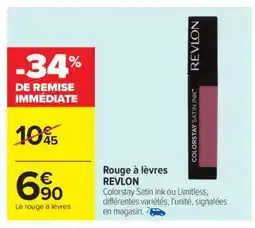 Carrefour Rouge à lèvres REVLON offre