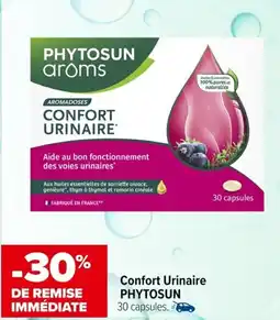 Carrefour maPara parapharmacie Confort urinaire phytosun offre