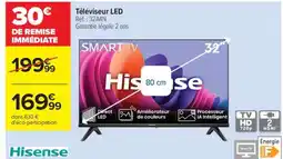 Carrefour Téléviseur LED offre