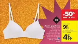 Carrefour Soutien-gorge femme offre