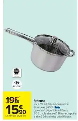 Carrefour FRITEUSE offre