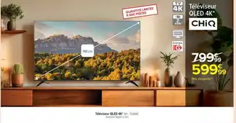 Carrefour Téléviseur QLED 4K offre