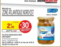 Intermarché FILETS D'ANCHOIS MSC ODYSSÉE offre