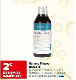 Carrefour maPara parapharmacie Gamme minceur biocyte offre