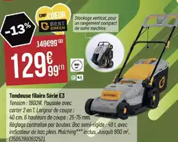 Bricorama Tondeuse filaire Série E3 offre