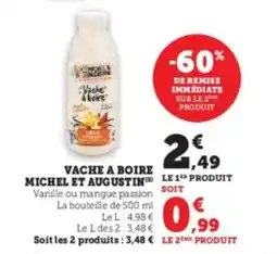 U Express Vache a boire michel et augustin offre